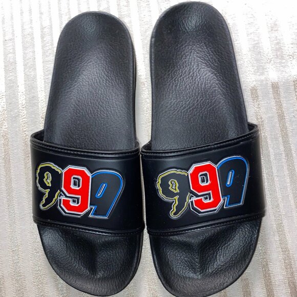 New 999 Juice WRLD Slides with original damaged box Size US 10.5 main image 8